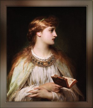 Ofelia by Thomas-Francis Dicksee Old Masters Fine Art Reproduction